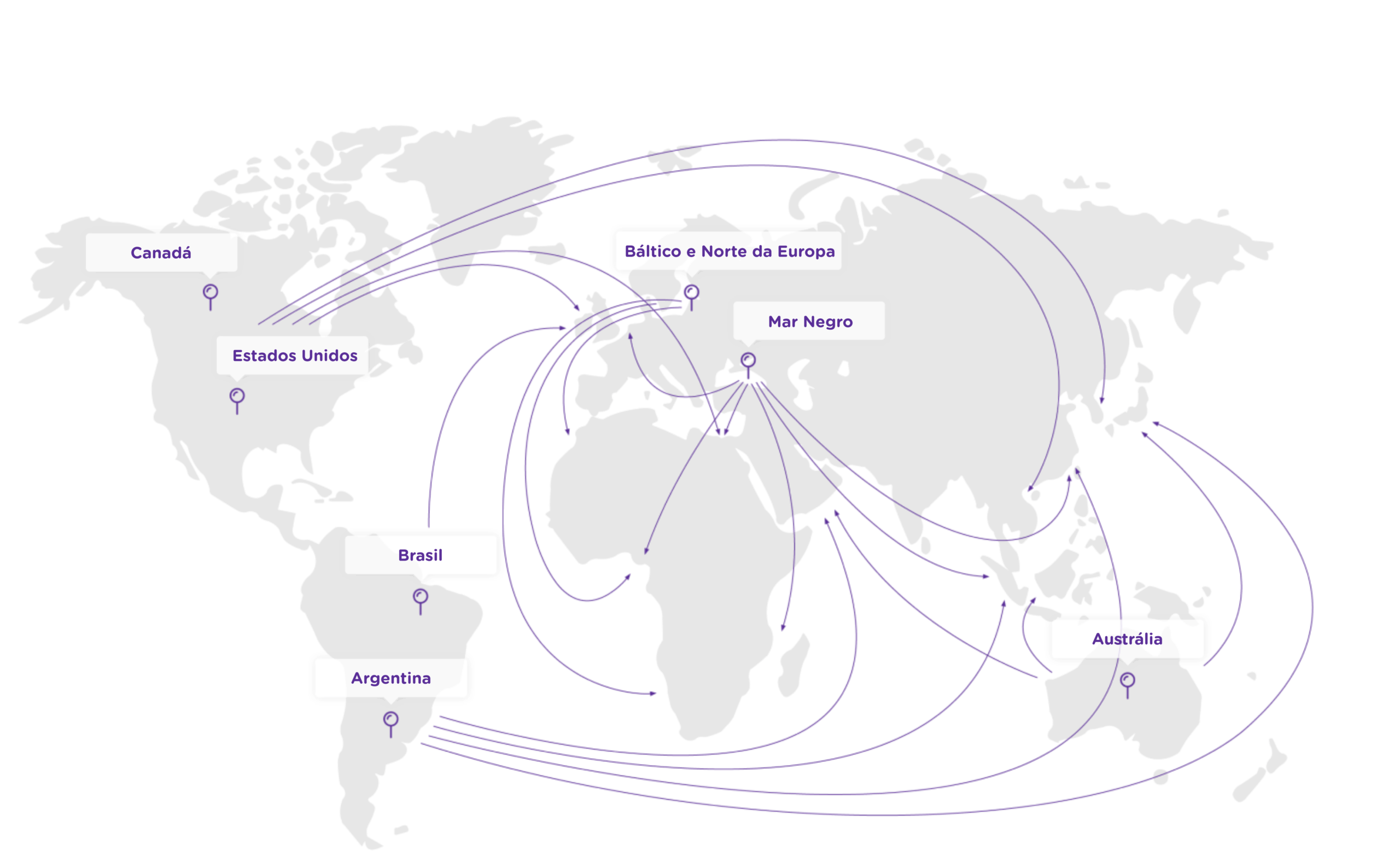 Apoiando você em todos os lugares do mundo